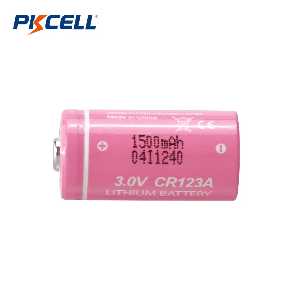 HomeSync PKCELL CR123A elem, 3V, 1500 mAh