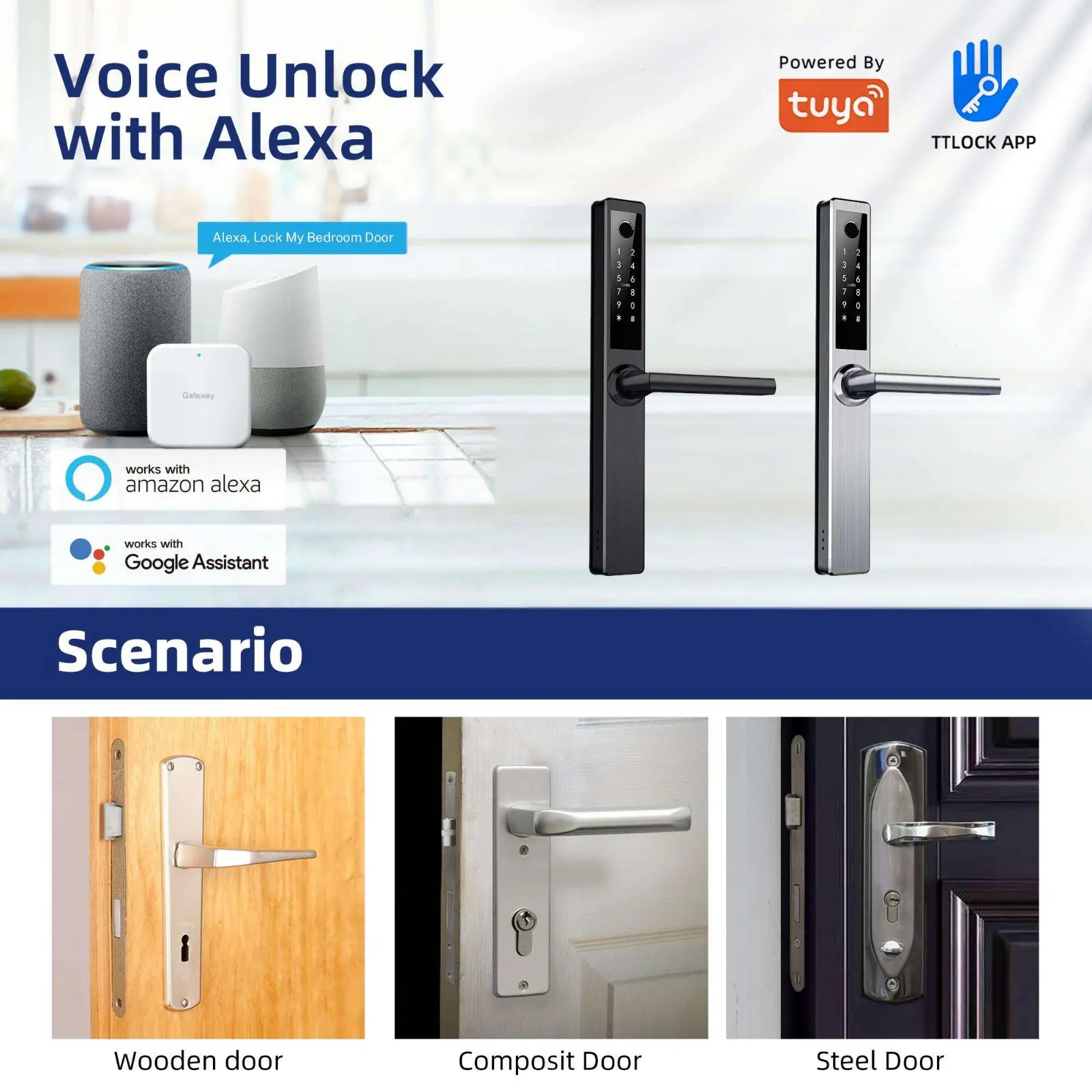 HOMESYNC INCUIETOARE INTELIGENTA S41 Culoare Silver – imaginea 4