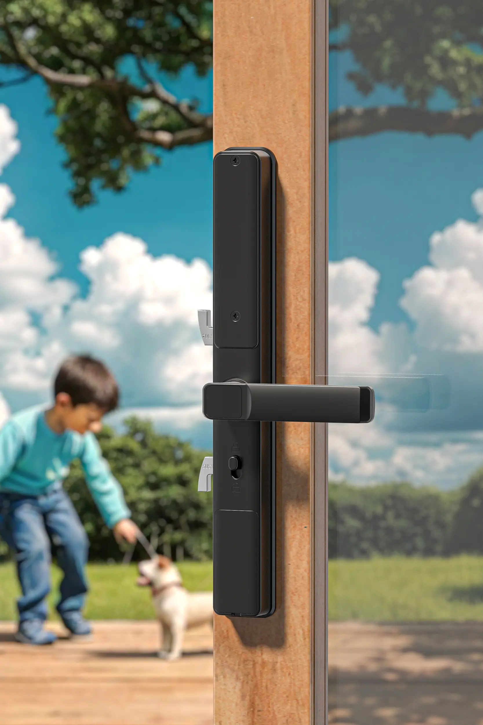 Încuietoare inteligentă F5 Culoare Negru – imaginea 6