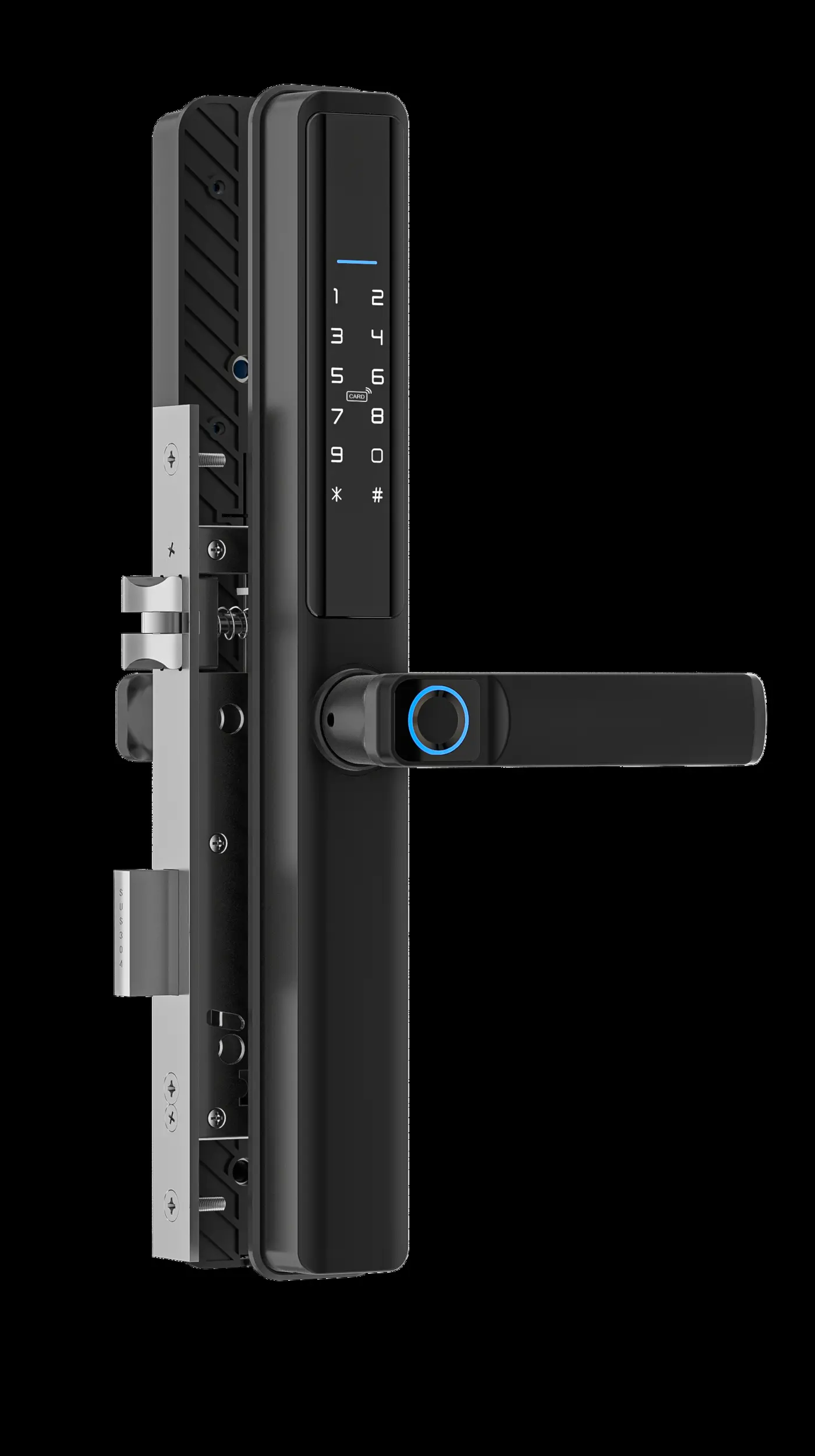 Încuietoare inteligentă F5 Culoare Negru – imaginea 9