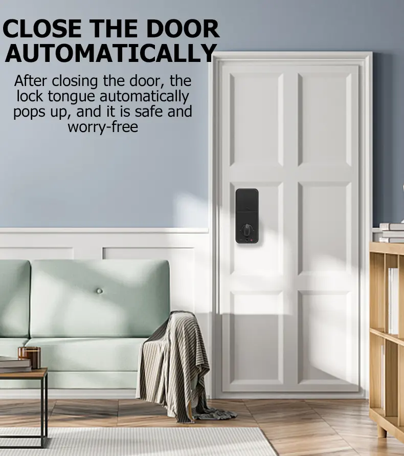 Încuietoare inteligentă FM-31 Culoare Negru – imaginea 12