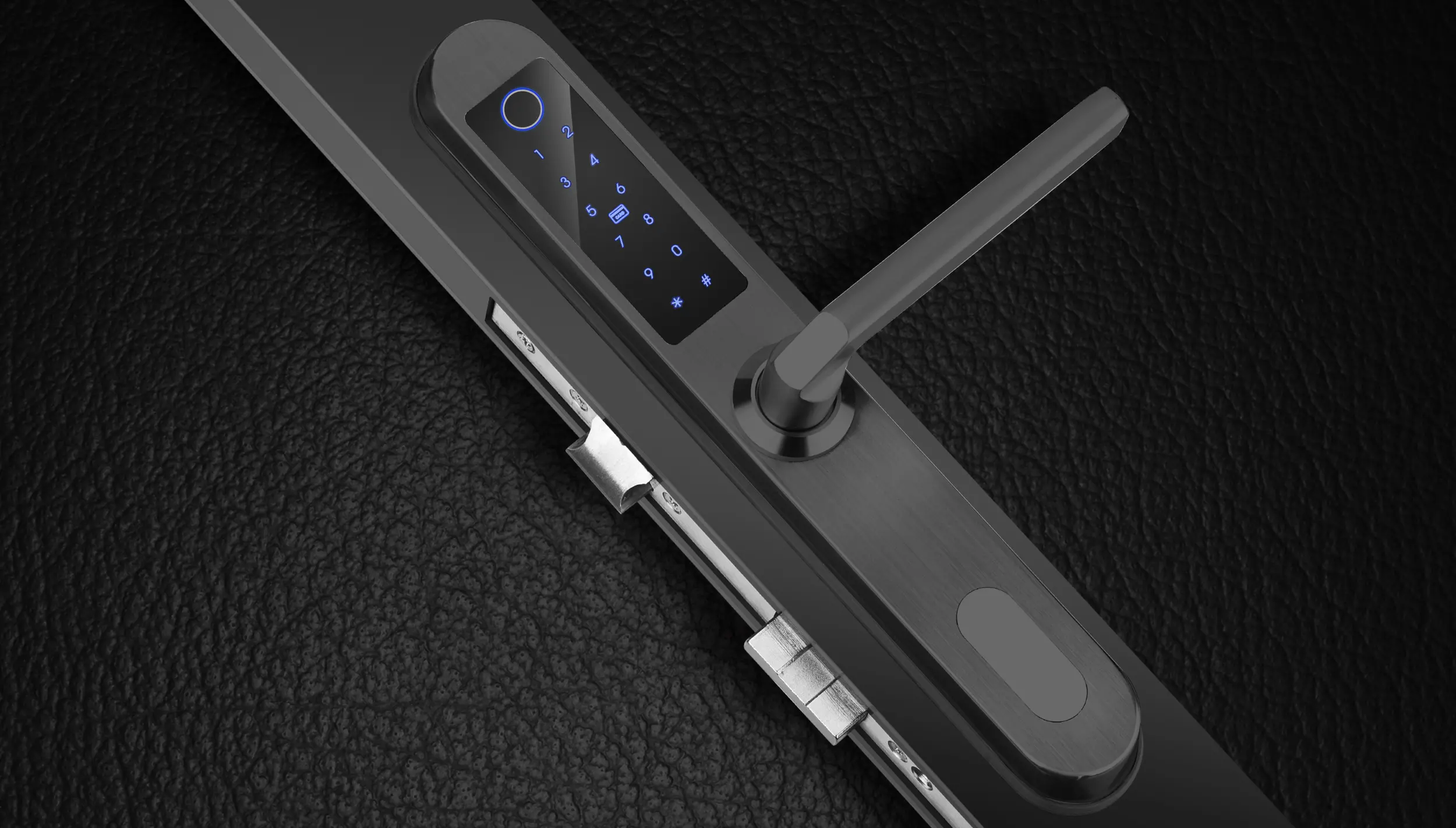Încuietoare inteligentă FM-63 Culoare Negru