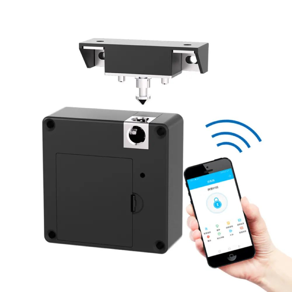 INCUIETOR MOBILIER RFID TTLOCK Culoare Negru – imaginea 4