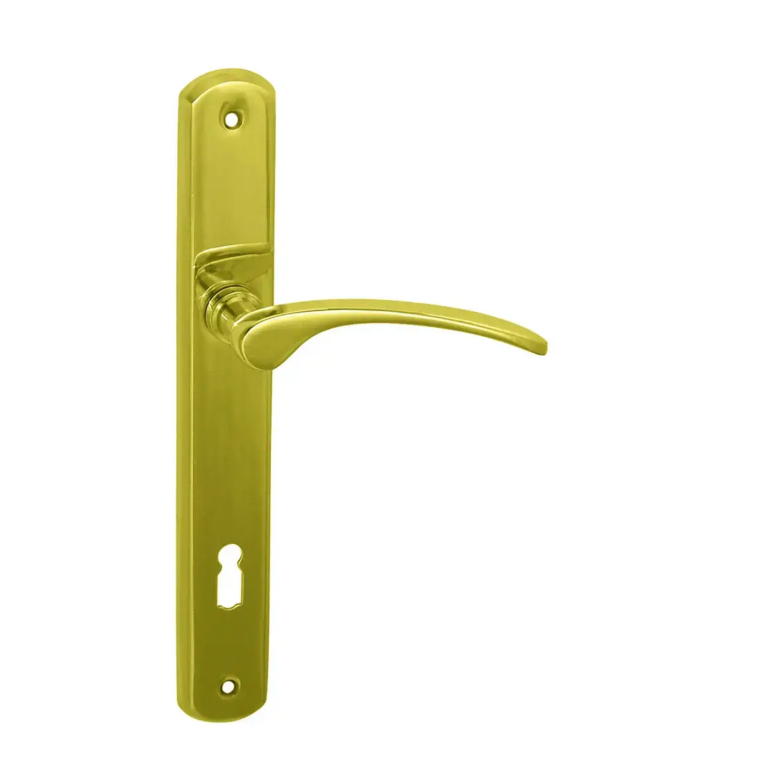 SOFIA plate handle, copper, 90 plate, keyhole