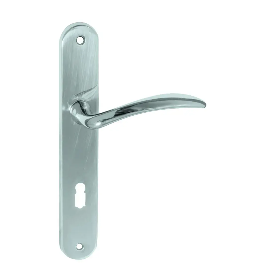 MODERN RAFFAELLA plate handle, chrome, 90 plate, WC